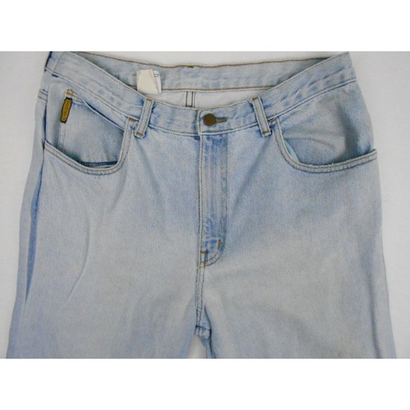 VTG Armani jeans Sz. 36x32 Men’s button fly 100% cotton Simint Industria SPA - Picture 3 of 12